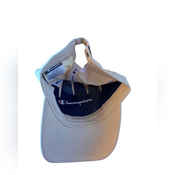NWT Champion Cream Logo Hat OS - Picture 3 of 4